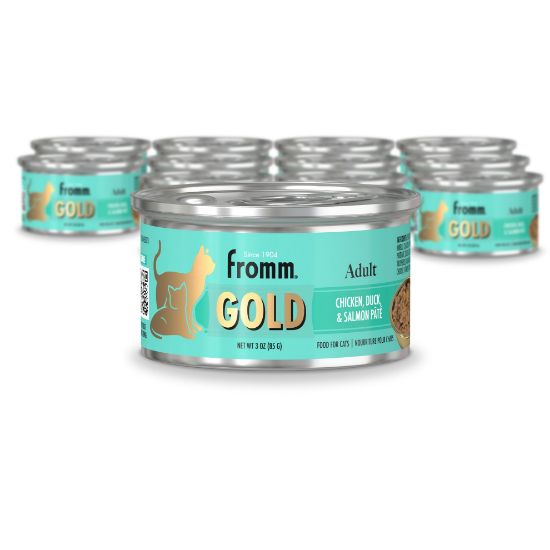 Gold Adult Chicken, Duck, & Salmon Pâté Wet Cat Food