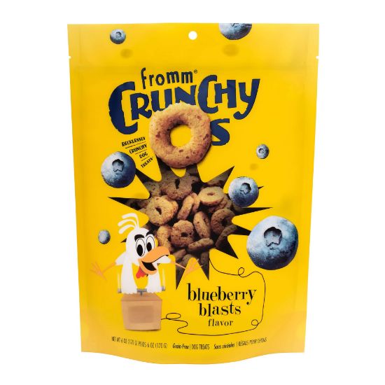 Crunchy Os Blueberry Blasts Flavor Dog Treats