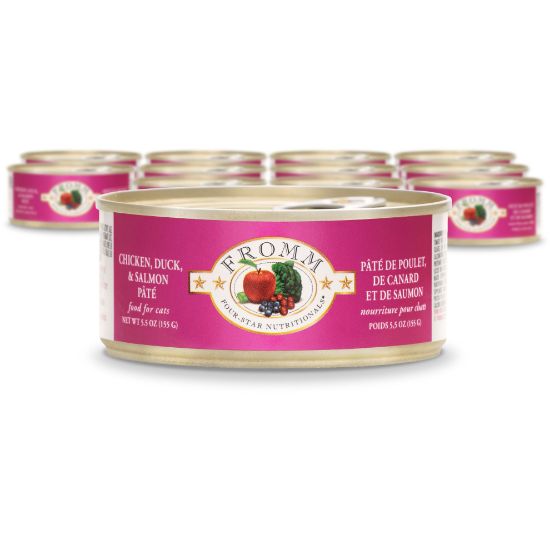 Four-Star Chicken, Duck & Salmon Pâté Wet Cat Food