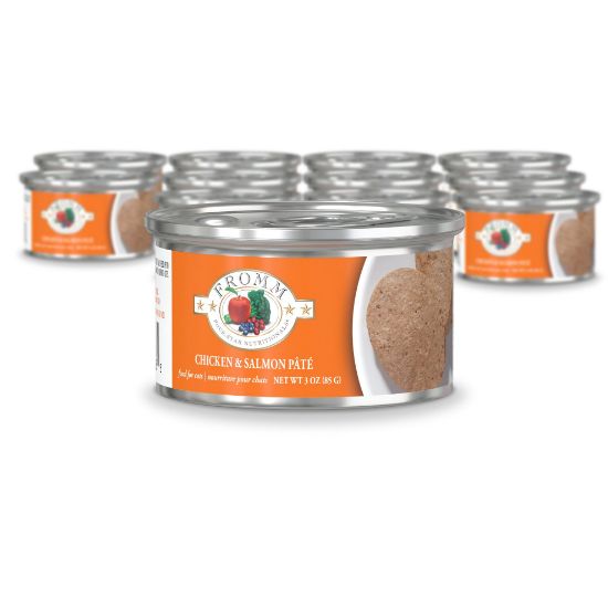 Four-Star Chicken & Salmon Pâté Wet Cat Food