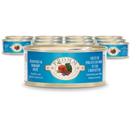 Four-Star Seafood & Shrimp Pâté Wet Cat Food