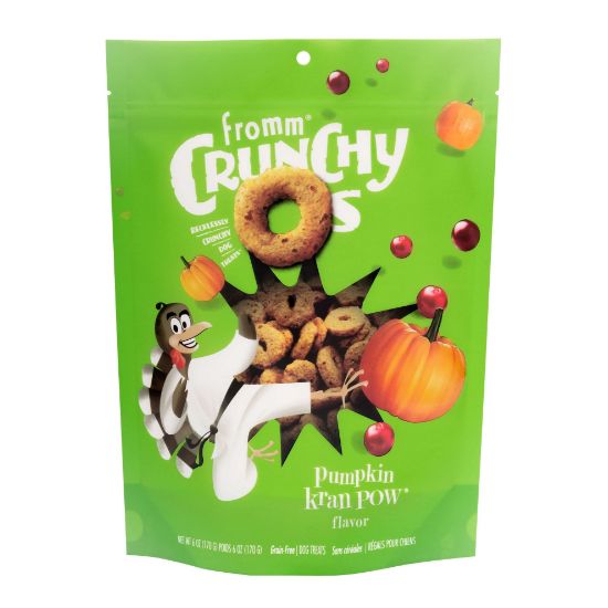 Crunchy Os Pumpkin Kran POW® Flavor Dog Treats