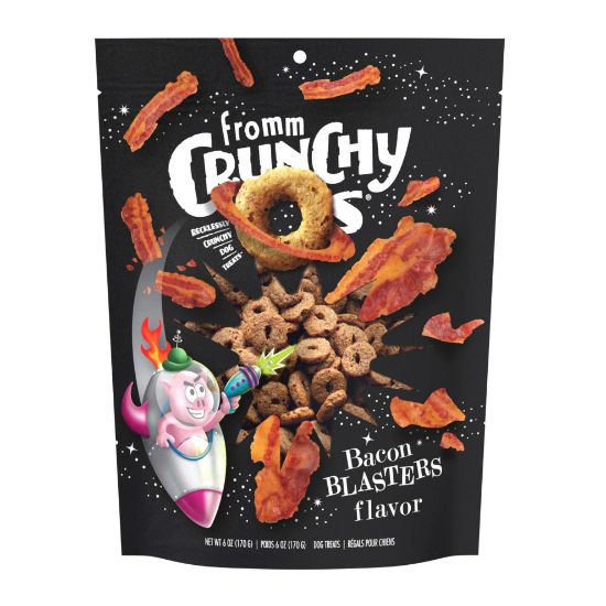 Crunchy Os Bacon Blasters Flavor Dog Treats