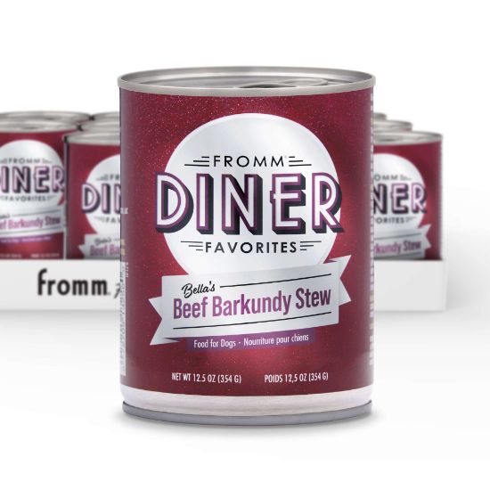 Diner Favorites Bella's Beef Barkundy Stew Wet Dog Food