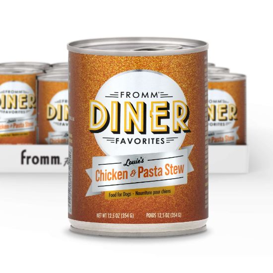 Diner Favorites Louie's Chicken & Pasta Stew Wet Dog Food