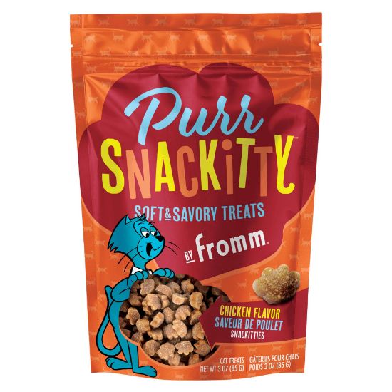 PurrSnackitty Chicken Flavor Snackitties Cat Treats