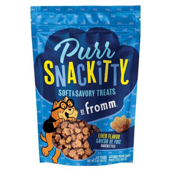 PurrSnackitty Liver Flavor Snackitties Cat Treats
