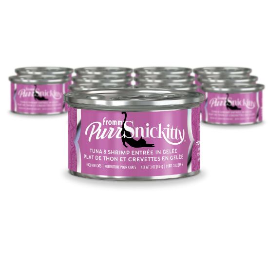 PurrSnickitty Tuna & Shrimp in Gelée Wet Cat Fod
