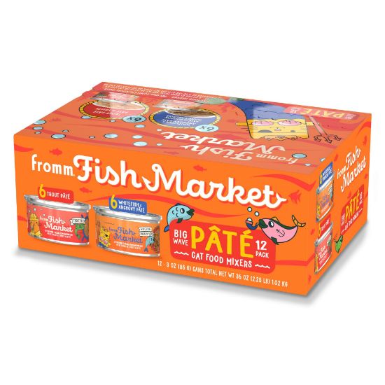 Fish Market Big Wave Pâté Cat Food Mixers Variety Pack