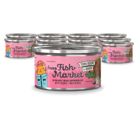 Fish Market Tuna Recipe in Gravy Cat Food Mixer