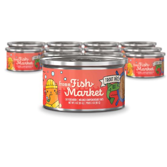 Fish Market Trout Pâté Cat Food Mixer