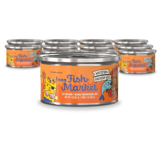 Fish Market Whitefish & Anchovy Pâté Cat Food Mixer