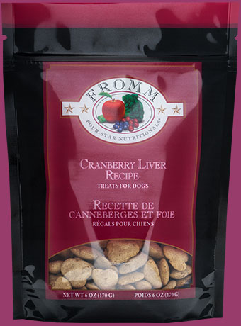 Cranberry Liver Dog Treats - Fromm 
